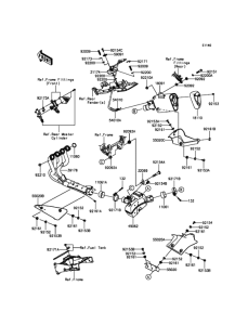 ZX600 Глушитель
