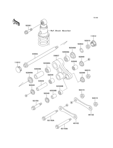 KL650 Подвеска