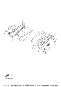 FJR1300 Боковые обтекатели