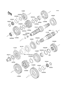 EJ650 Трансмиссия
