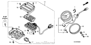 VTX1800C Speedometer (1)