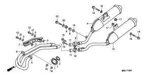 NX650 Глушитель