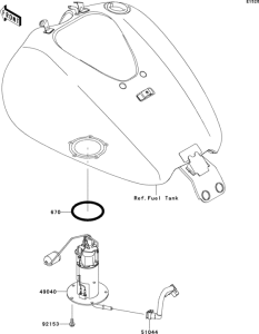  Топливный насос