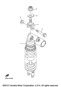 YZF-R6 Задняя подвеска