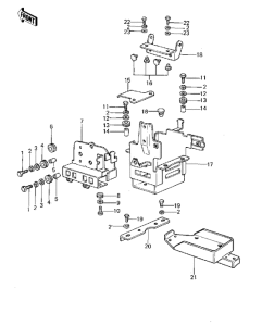  Battery case / tool case
