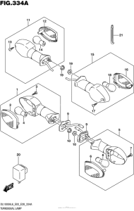 DL1000 (ABS) Сигналы поворотов