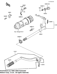 KE100 Переключатель передач