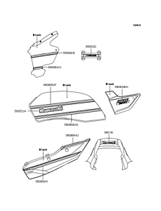 ZR1200 Наклейки