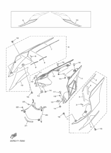 YZF-R1 Боковые обтекатели