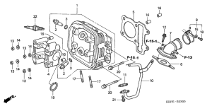 SCV100 Головка цилиндров