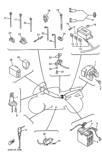 YZF1000R Электрика 2