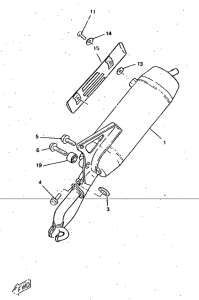 CW50RS Выхлопная система