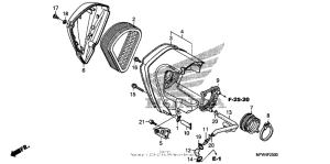 VT1300CS Воздушный фильтр
