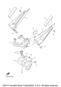 FZS1000SPR Боковые обтекатели