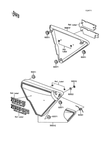 ZG1300 Боковые обтекатели