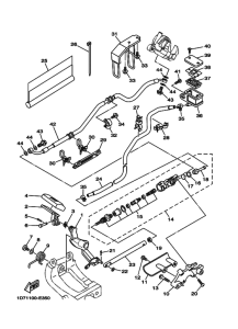 XV1900A Задний тормозной цилиндр