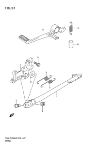 GSX-R1000 Stand comp