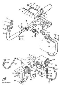 XV750 Выхлопная система