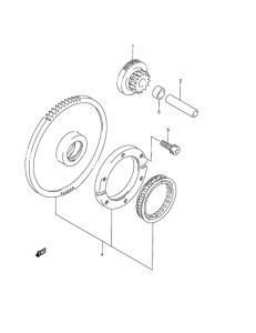 VZ800 Муфта стартера