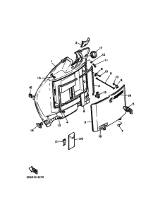 XC180 Щиток облицовочный