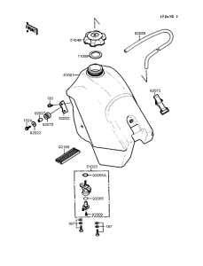  Топливный бак
