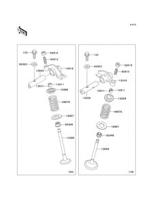 BN125 Клапана