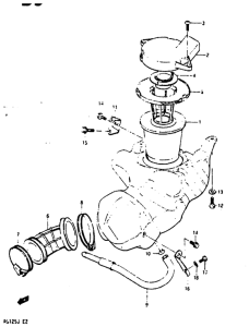 RG125 Воздухоочиститель
