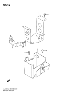 VLR1800 Аккумулятор holder