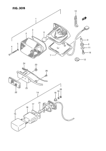 VS1400 Задний комбинированный сигнал