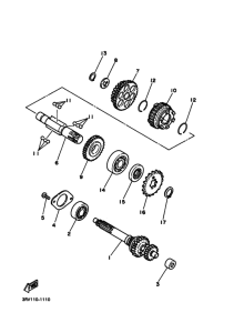 PW80 PW80M Трансмиссия