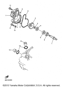 YZ400FK Водяной насос