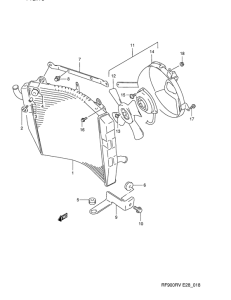 RF900 Радиатор