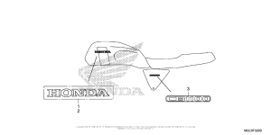 CB1100 (ABS) Эмблема