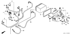 FJS600 Аккумулятор