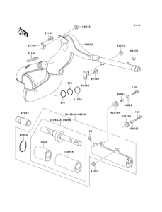 KX500 Глушитель