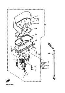XJ600S Измерительный прибор