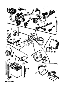 XV250 Equipo electrico
