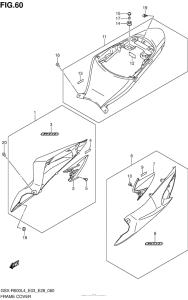 GSX-R600 Frame Cover (Ar5)