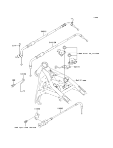 VN1500 Тросы управления