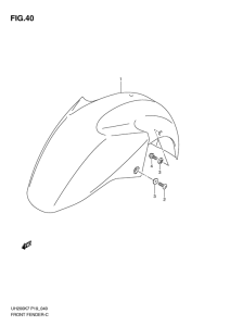 UH200 Переднее крыло