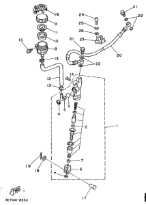  Задний торм цилиндр