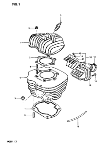 RM250 Цилиндр