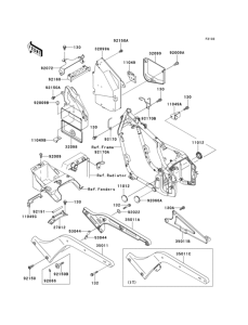 VN800 Короб для АКБ