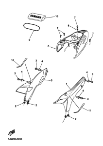 BT1100 Боковая крышка