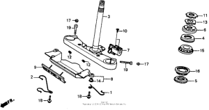 VT1100C Траверса нижняя