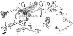 CMX250C Жгут проводов