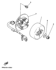 WR250Z Генератор