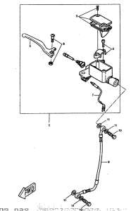 CW50RS Главный тормозной цилиндр