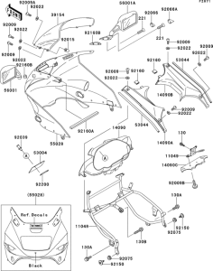 ZX1100 Обтекатели