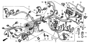 ST1300 (ABS) Wire harness (st1300a)